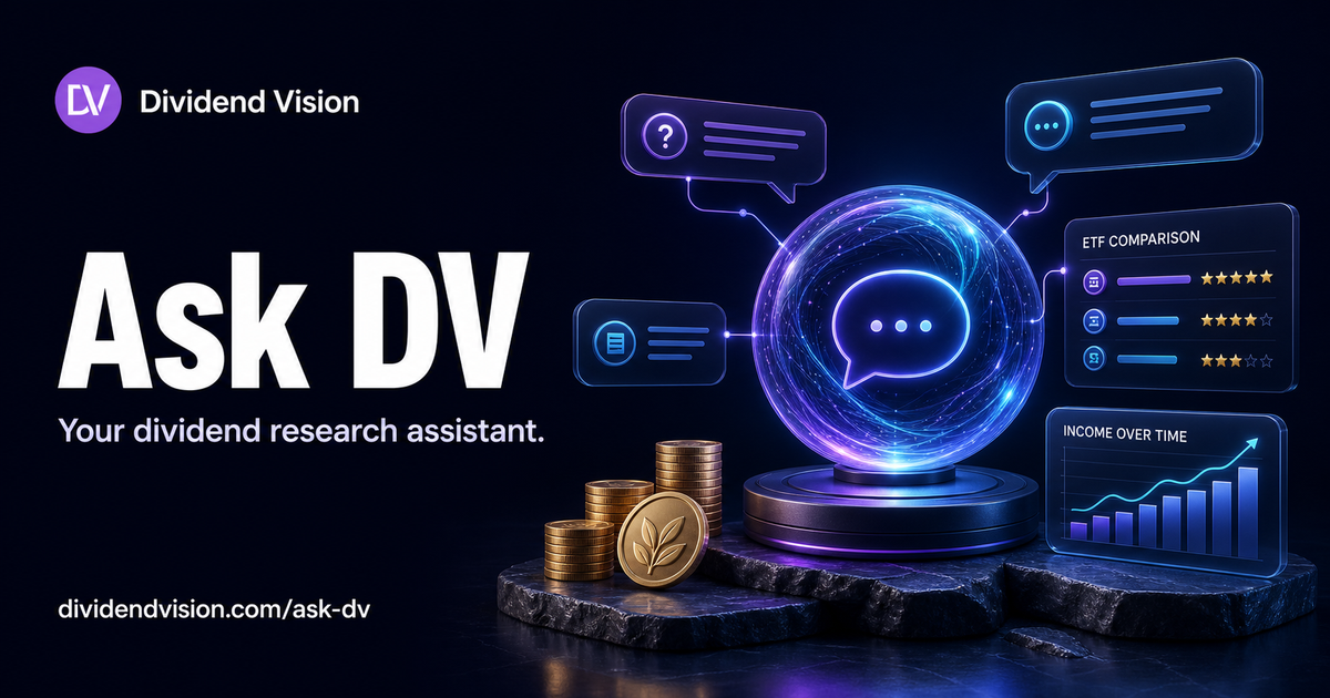 Ask DV — AI Dividend Research Assistant | Dividend Vision